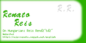 renato reis business card